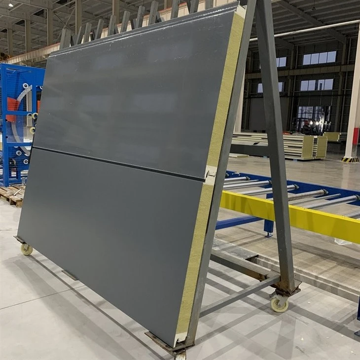 PU Edge Sealing Rockwool Sandwich Panel price