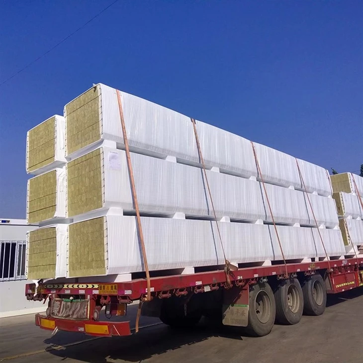 PU Edge Sealing Rockwool Sandwich Panel price