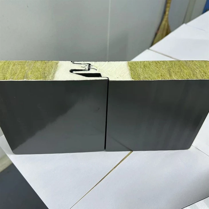 PU Edge Sealing Rockwool Sandwich Panel suppliers